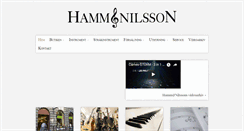 Desktop Screenshot of hammonilsson.se